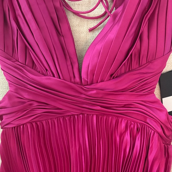 Mac Duggal Fuchsia Wedding Dress - Picture 14 of 17